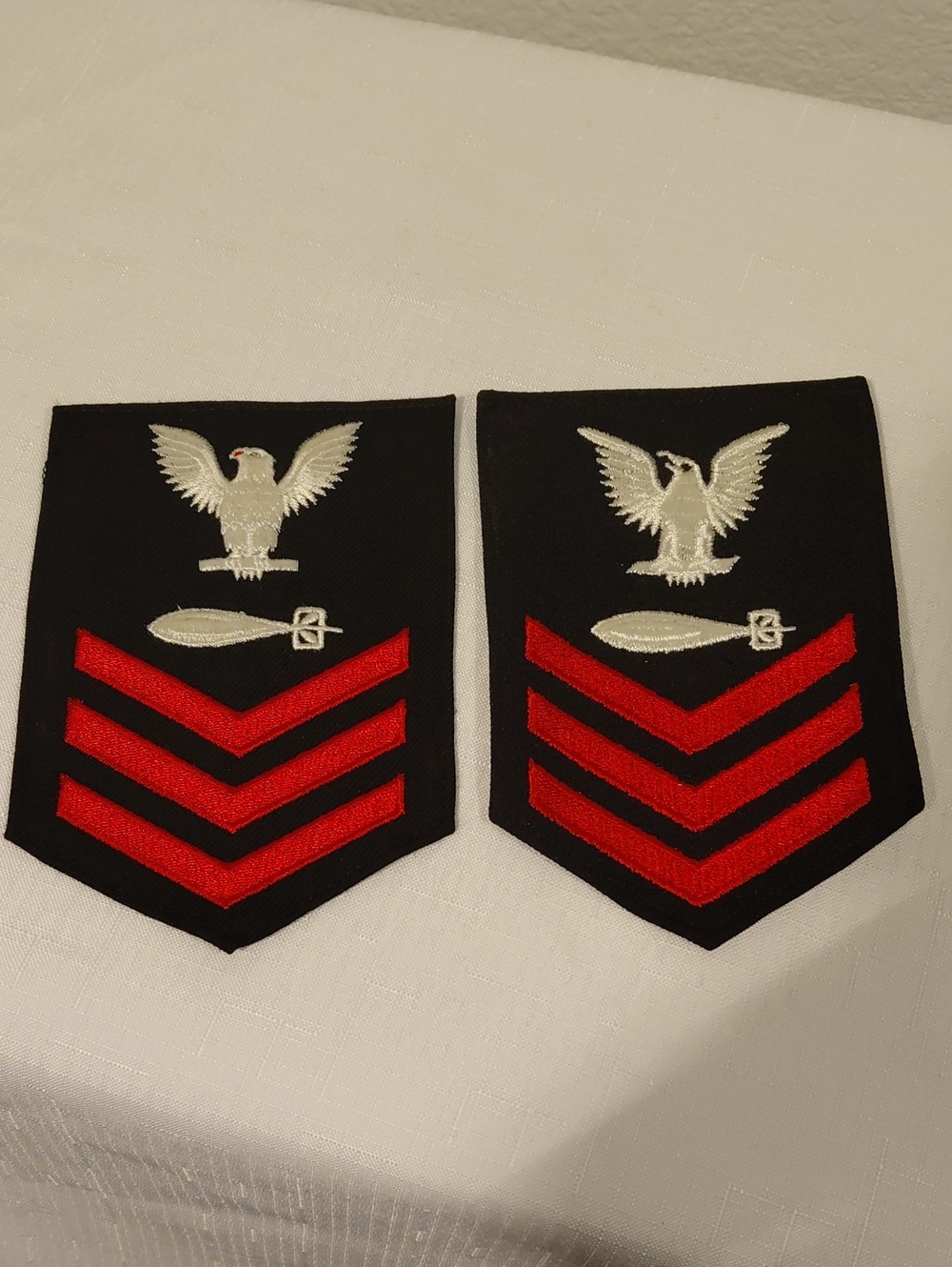 USN Torpedoman Mate Patch Set